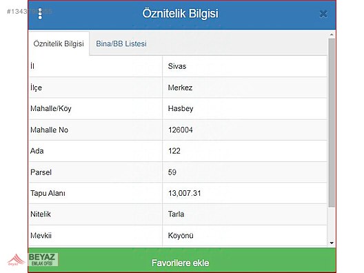 Beyaz Emlak'tan Merkez Hasköy Köyü İçerisi 13.000 Satılık Tarla — fotoğraf 2