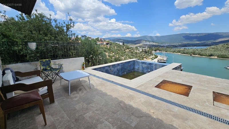 Kesintisiz Deniz Manzaralı Müstakil Bahçeli Yıllık Kiralık Villa — fotoğraf 21