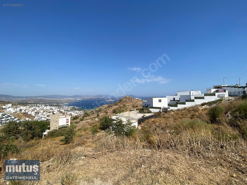Bodrum Bağla Da Full Deniz Manzaralı 238 M2 İmarlı Arsa — fotoğraf 4