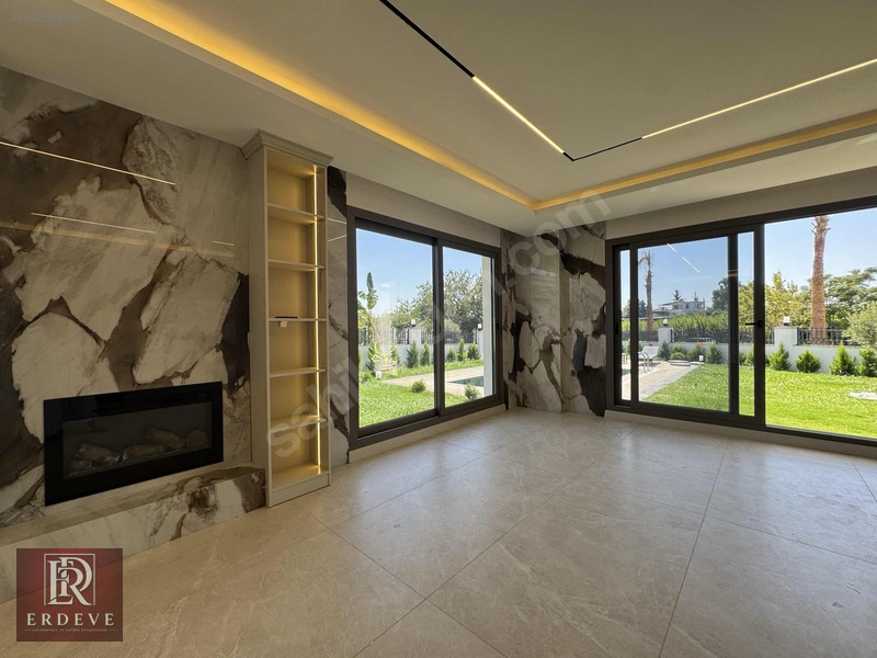 Erdeve'den 663m2 Arsa 5+1 Akıllı Ev Sistemli İskanlı Havuz Villa — fotoğraf 11