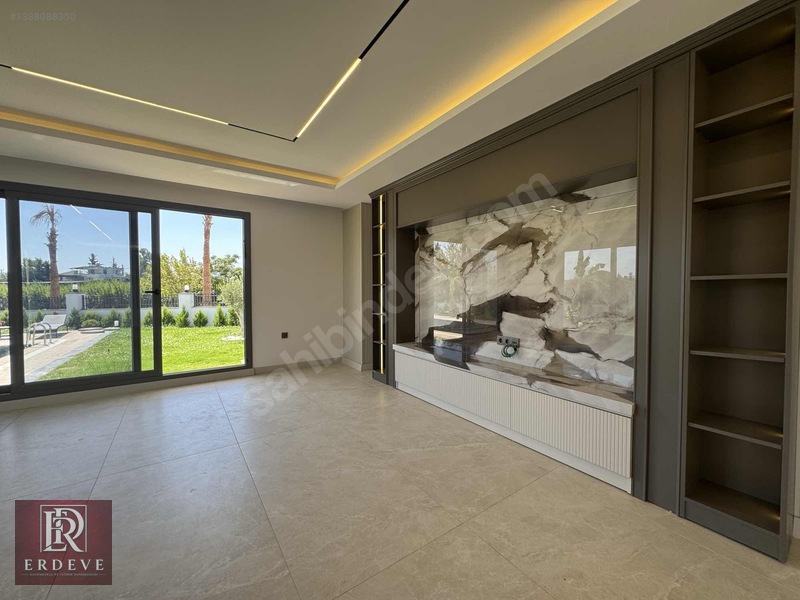 Erdeve'den 663m2 Arsa 5+1 Akıllı Ev Sistemli İskanlı Havuz Villa — fotoğraf 12