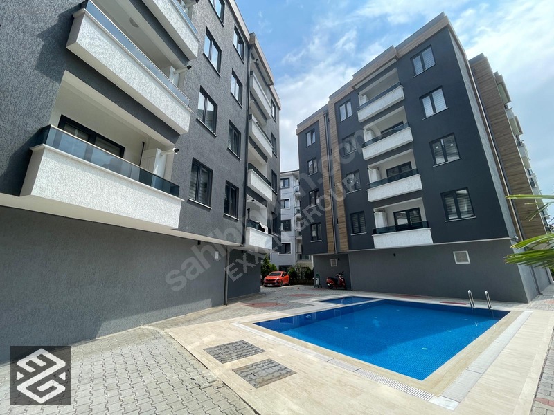 Exxen'den Görüklede Yüzme Havuzlu Eşyalı Kiralık 2+1 Daire