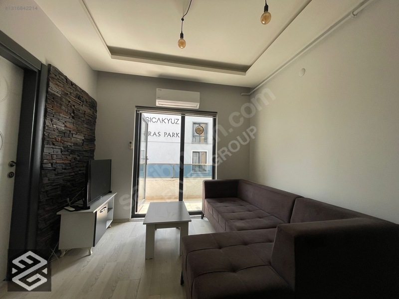 Exxen'den Görüklede Yüzme Havuzlu Eşyalı Kiralık 2+1 Daire — fotoğraf 3