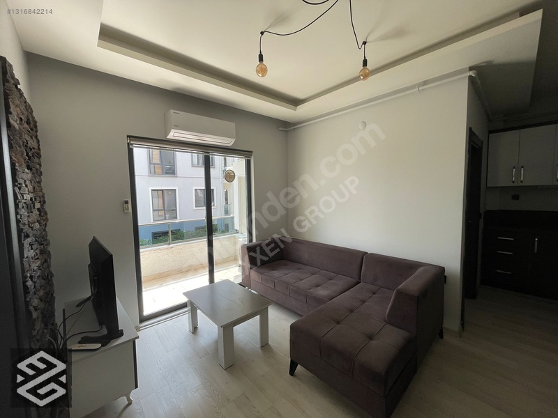 Exxen'den Görüklede Yüzme Havuzlu Eşyalı Kiralık 2+1 Daire — fotoğraf 4