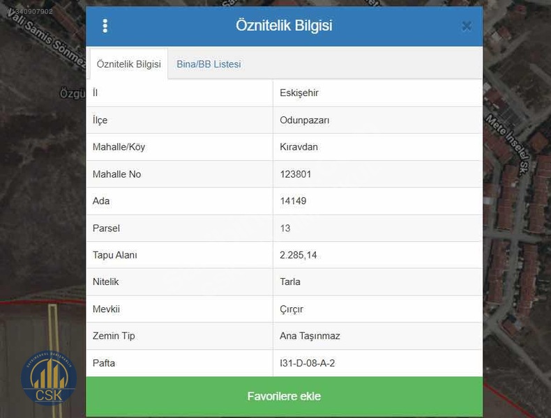 Csk'dan Sultandere İmar Sınırında 2.285m2 Fırsat Tarla — fotoğraf 9