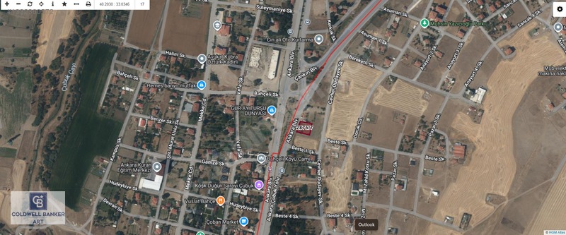 Çubuk-muhsin Yazıcıoğlunda Bulvar Üzeri Satılık Arsa — fotoğraf 3