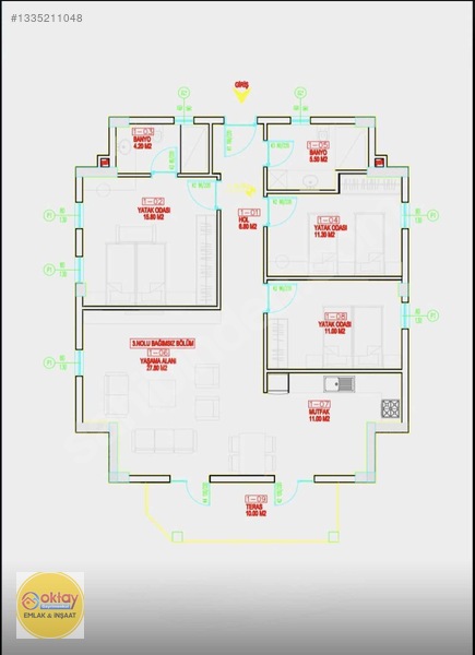 Bodrum Kumbahçe Denize 100 Mt 3+1 Flat Kompakt Daire Satılık — fotoğraf 13