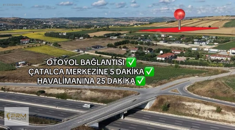 Prm Emlaktan Emsal Fiyatının Altında Çatalca Subaşı Tarla — fotoğraf 5