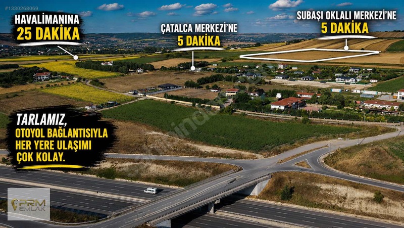 Prm Emlaktan Emsal Fiyatının Altında Çatalca Subaşı Tarla — fotoğraf 10