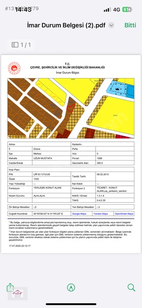 Nar Gayrimenkulden Uzunmustafa Mah 390 M2 Ticari+konut Arsa — fotoğraf 27