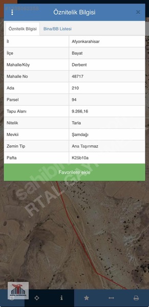 Kartal Gayrimenkul'den Bayat Derbentte 9.266 M² Yatırımlık — fotoğraf 3