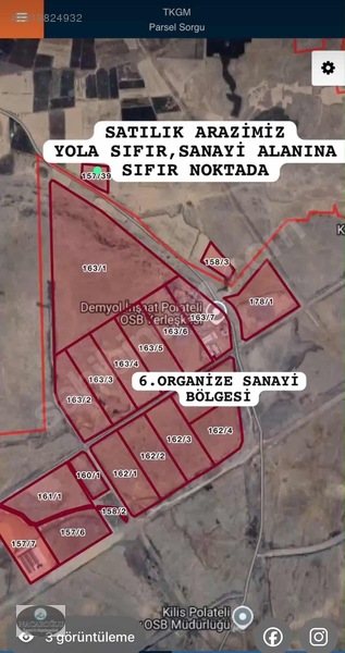 Ncr'den 6.organize Sanayi Dibinde 10.226 M2 Satılık Arazi