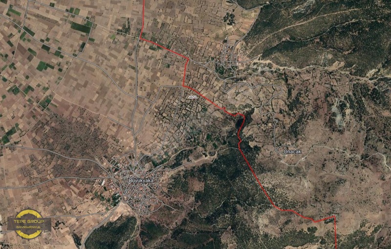 Burdur Yeşilova Büyükyaka'da 475 M2 Tek Tapu Satılık Tarla — fotoğraf 8