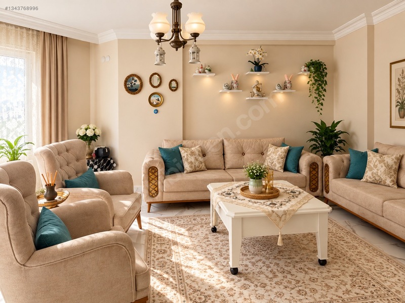 Mezitli Öngel Sitesi'nde Deniz Manzaralı 3+1 Satılık Daire — fotoğraf 2