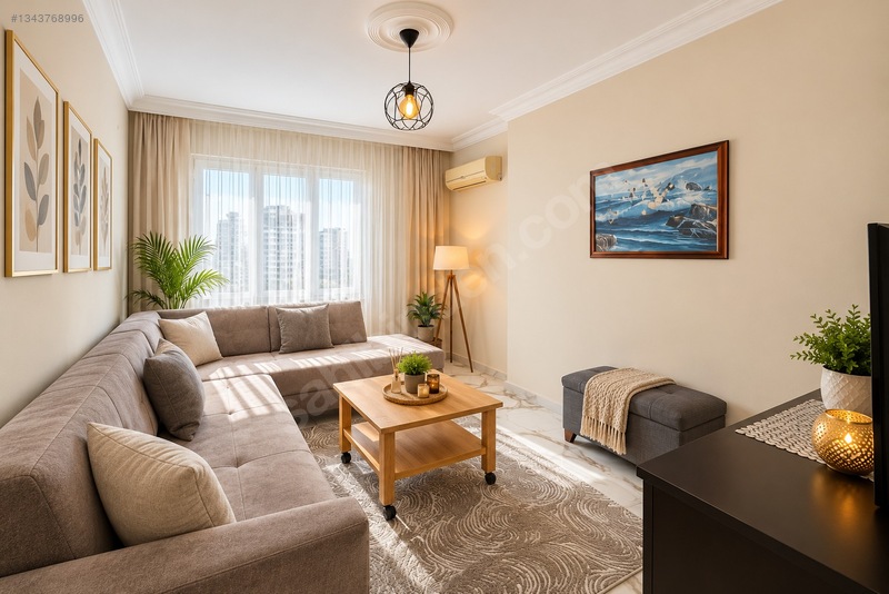 Mezitli Öngel Sitesi'nde Deniz Manzaralı 3+1 Satılık Daire — fotoğraf 4
