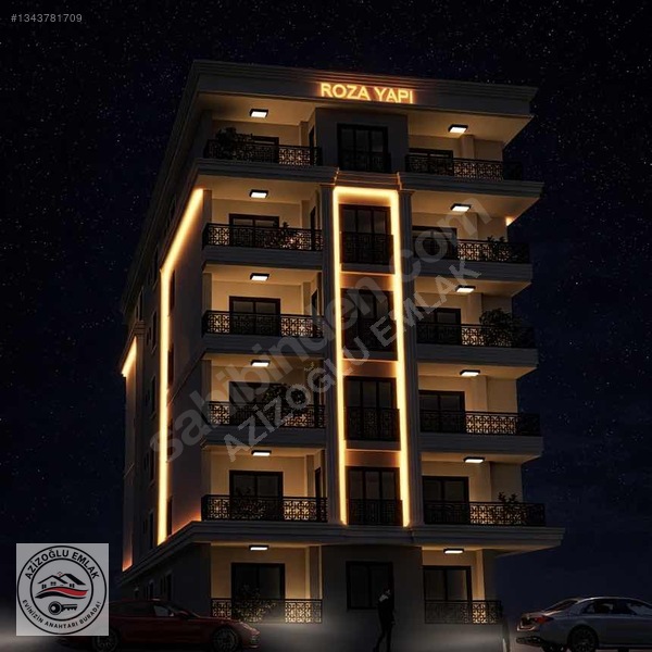 Azizoğlu Emlak Satılık 2+1 Lüx Daire