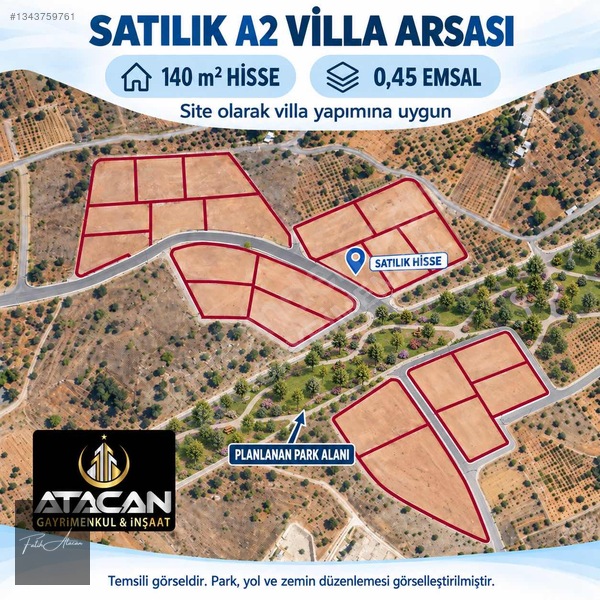 Fatih Atacan Dan Satılık A2 Arsa — fotoğraf 2