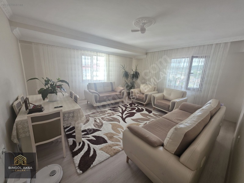 Bingöl Aksa Emlak'dan Mirzan Mah Satılık 3+1 155m2 Ara Kat Daire — fotoğraf 3