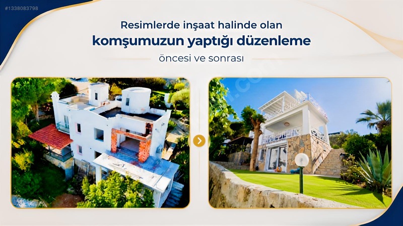 Gündoğanda Geniş Bahçeli Özel Tapulu Plajlı Fırsat İkiz Villa — fotoğraf 7
