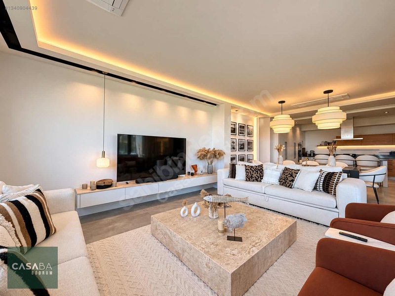 Muhteşem Manzaralı 1.000 M² Arsa Paylı Tek Katlı 4+1 Villa — fotoğraf 19