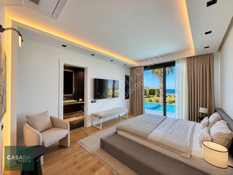 Muhteşem Manzaralı 1.000 M² Arsa Paylı Tek Katlı 4+1 Villa — fotoğraf 32