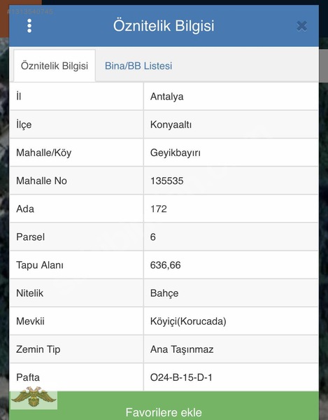 Firsat Geyikbayir Merkezde 636 M2 Tek Tapu Guzel Konumda — fotoğraf 3