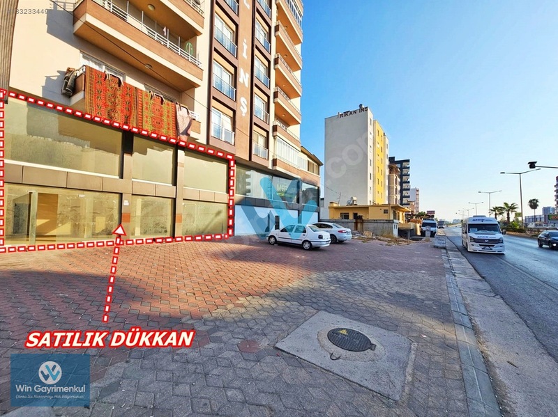 Win'den Kargıpınarında D400e Sıfır Alt Geçit Yanı Satılık Dükkan