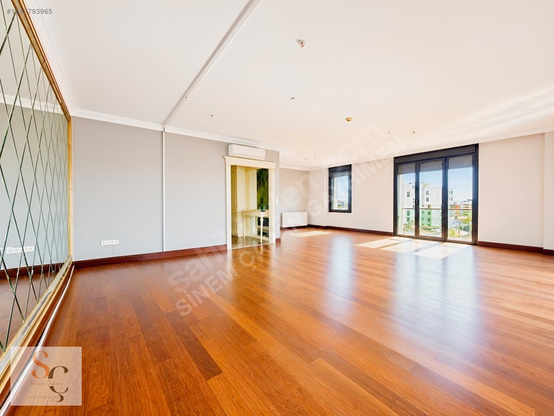 Şaşkınbakkal'da 4+1 Net 155m2 Ebv Banyolu Deniz Manzaralı Boş — fotoğraf 2