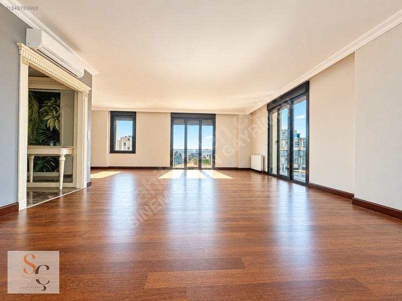 Şaşkınbakkal'da 4+1 Net 155m2 Ebv Banyolu Deniz Manzaralı Boş — fotoğraf 5