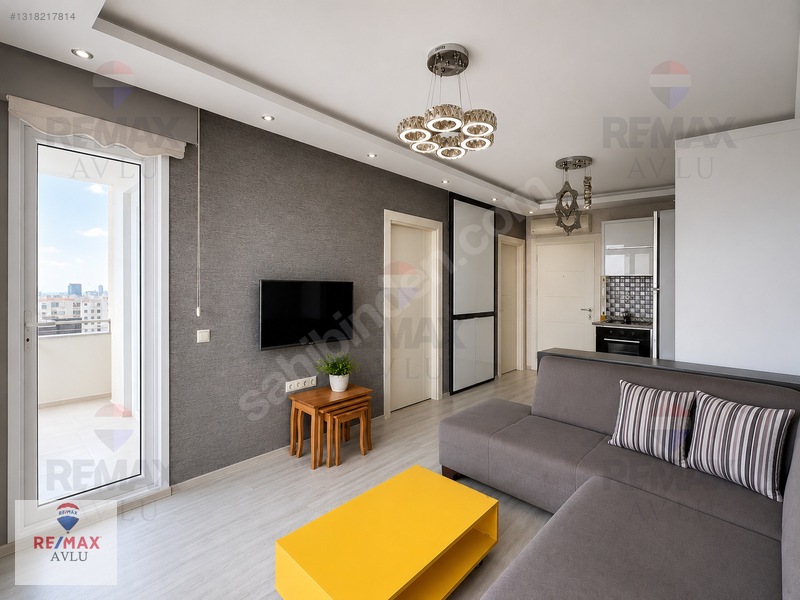 Remax Avlu'dan Çiftlikköy Yüksel Park'ta Eşyalı 1+1 Daire — fotoğraf 4