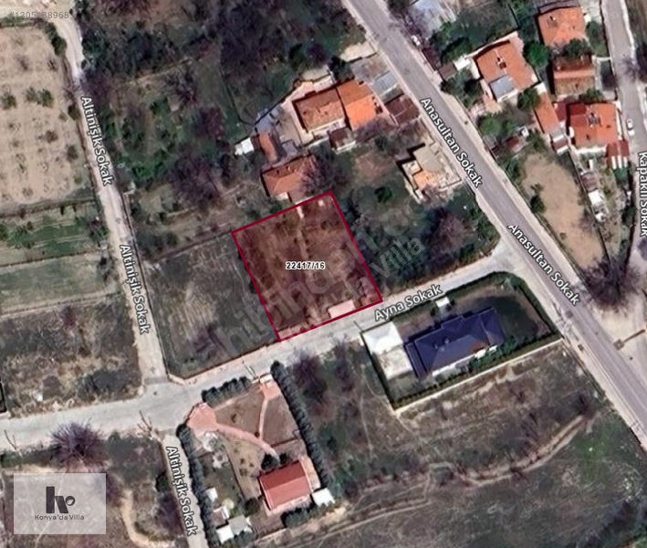 Konya'da Villa - Durunday'da 1.000 M2 0.15/0.30 Kare Temiz Arsa — fotoğraf 2