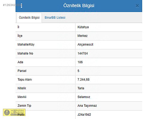 Kenan Uzman'dan Akçamescit'te Satılık Yatırımlık Tarlalar — fotoğraf 5