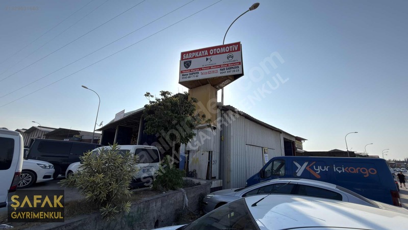 Şafak-sanayi Sitesinde Cadde Cepheli Kiracılı 600m2 İş Yeri