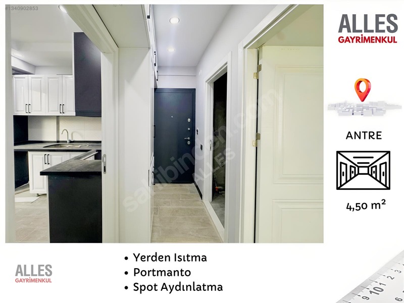 Alles'ten Şehir Hastanesi Yakını Lüks Sıfır Satılık 2+0 Daire — fotoğraf 16