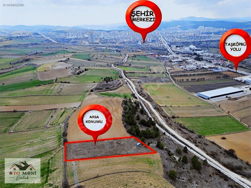 'Otomoni Emlak' Dereköyde İmara Yakın 2.195 M2 Satılık Arsa