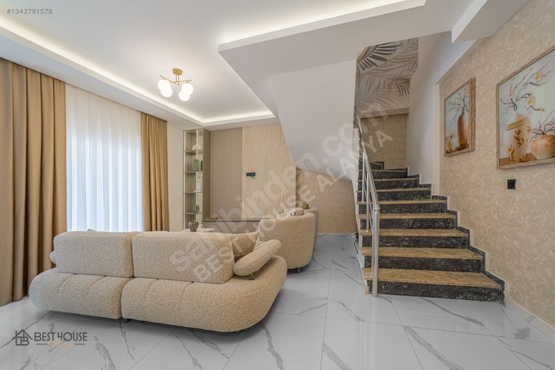 Alanya Mahmutlarda Denize Yakın Ultra Lüks 2+1 Penthouse — fotoğraf 3
