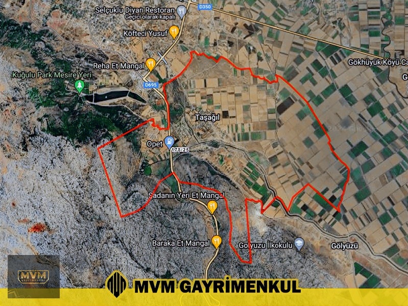Mvm 'den Seydişehir Taşagıl'da 935,50 M² Yola Cephe Tarla (1519) — fotoğraf 4