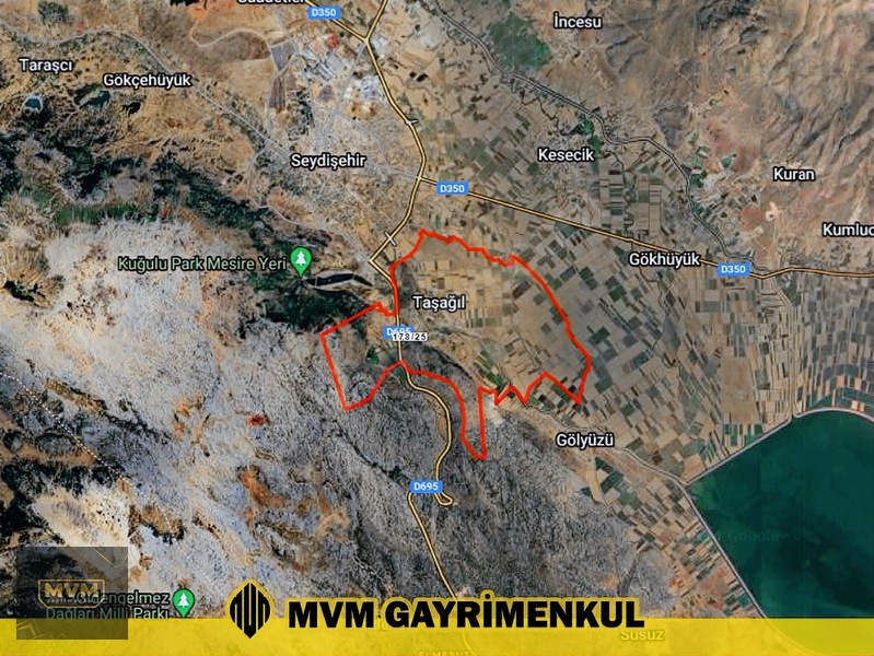 Mvm 'den Seydişehir Taşagıl'da 935,50 M² Yola Cephe Tarla (1519) — fotoğraf 5