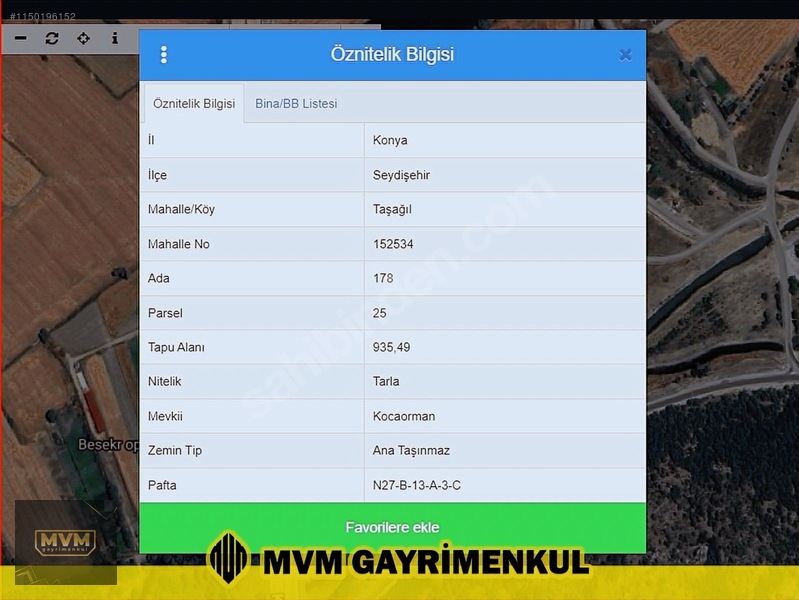 Mvm 'den Seydişehir Taşagıl'da 935,50 M² Yola Cephe Tarla (1519) — fotoğraf 6