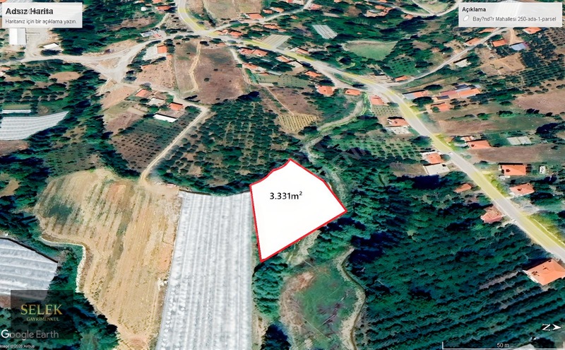 Selek Gayrimenkul' Den Kaş Gömbe Bayındır Mah. 3.331m² Satılık T — fotoğraf 5
