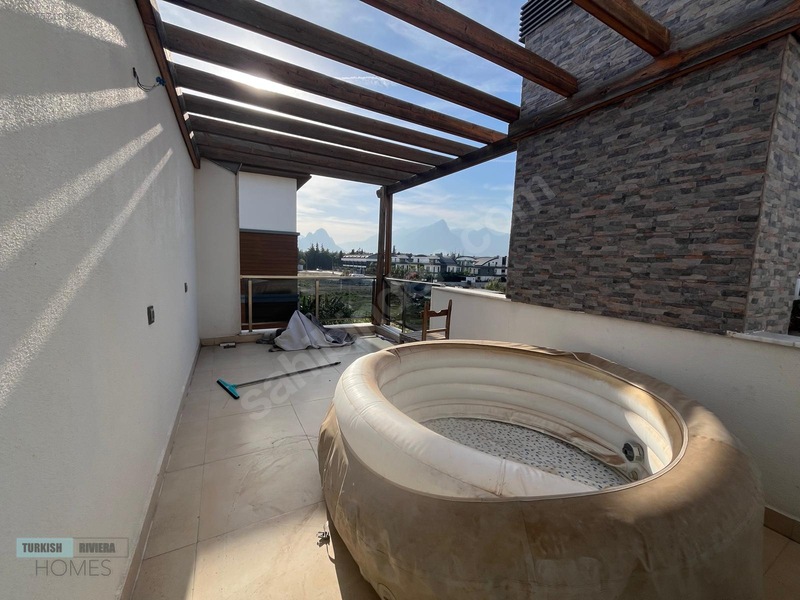Konyaaltı Mollayusuf'ta Satılık Eşyalı Asansörlü Köşe İkiz Villa — fotoğraf 25
