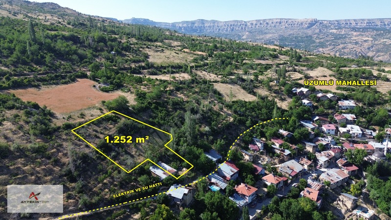 Başyayla Üzümlü Mahallesi'nde 1.252 M² Arsa İçerisinde Kerpiç Ev — fotoğraf 5