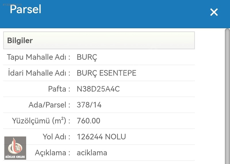 Burç Esentepe Mh.yüksek Konumda Satılık A2 Arsa — fotoğraf 4