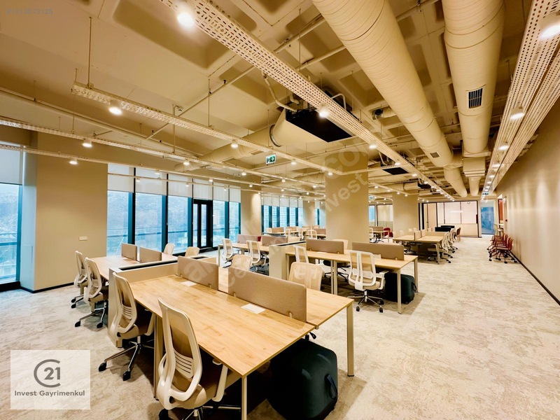 Vadistanbul'da 791m² Eşyalı, Teraslı Kiralık Ofis — fotoğraf 4