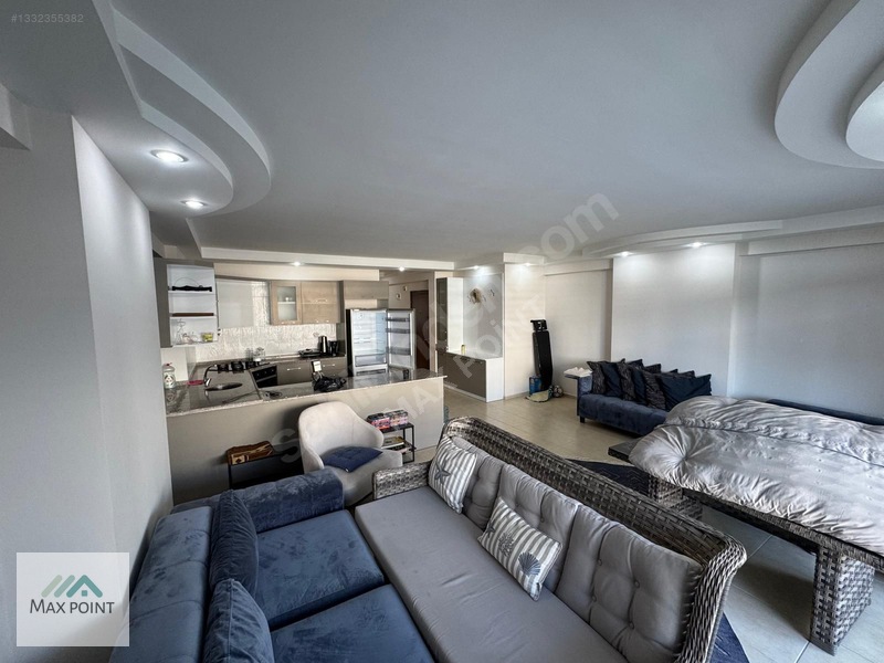 Tömükte Denize Sıfır, Full Eşyalı 2+1 - 135 M² Satılık Daire — fotoğraf 12