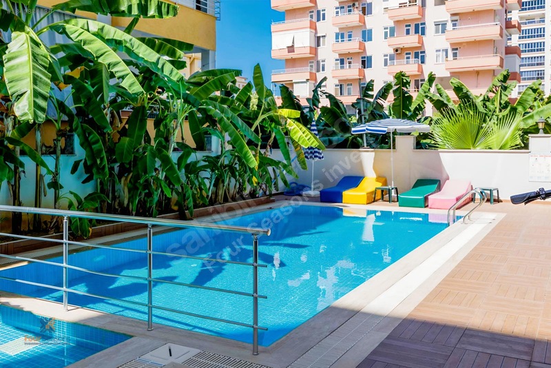 Alanya Marco Palace Residence'te Geniş M2'li Köşe Daire — fotoğraf 3