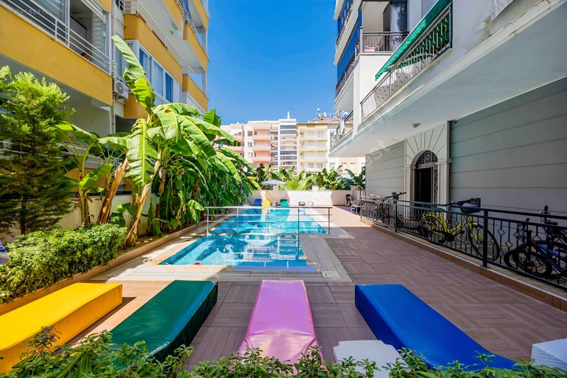 Alanya Marco Palace Residence'te Geniş M2'li Köşe Daire — fotoğraf 5