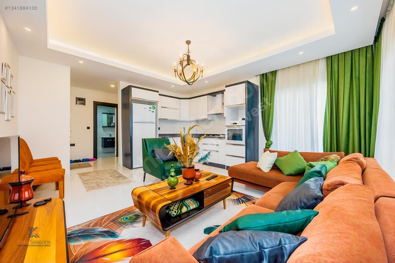 Alanya Marco Palace Residence'te Geniş M2'li Köşe Daire — fotoğraf 18