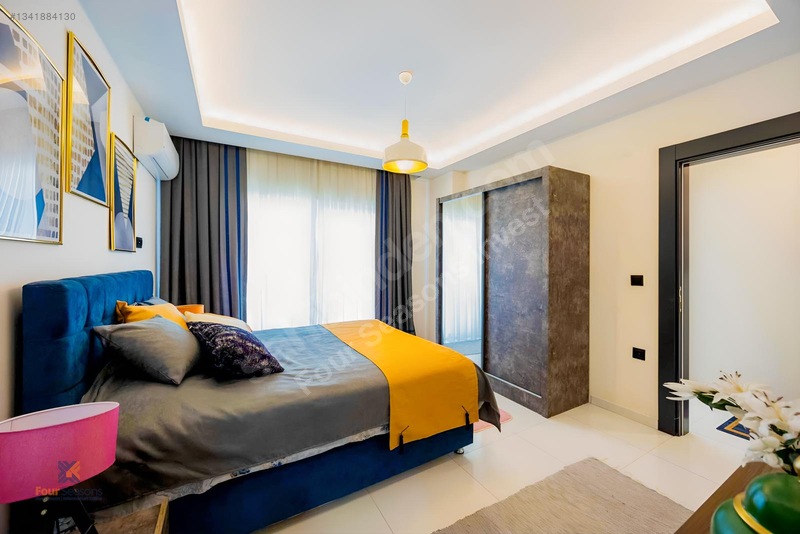 Alanya Marco Palace Residence'te Geniş M2'li Köşe Daire — fotoğraf 31