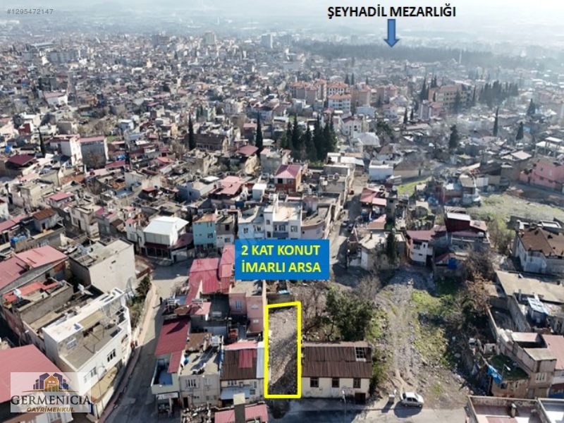 Divanlı Mh Cadde Üzeri (185m2) Satılık Konut İmarlı Arsa — fotoğraf 2